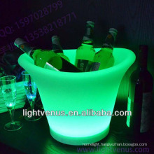 led plastic 5l ice bucket